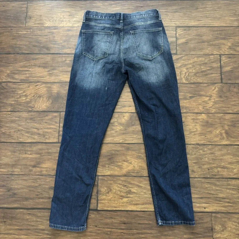 Banana Republic Athletic Fit Dark Wash Stretch Denim Jeans Mens Size 32x32 Pants